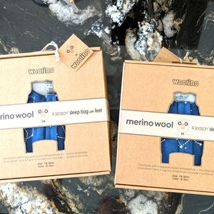 2 Woolino Merino 4 season sleep bags with feet